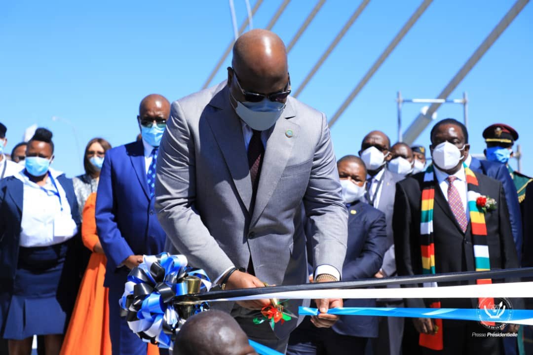 Inauguration du pont frontalier de Kazungula par F. Tshisekedi douche froide d’Emmerson Mnangagwa