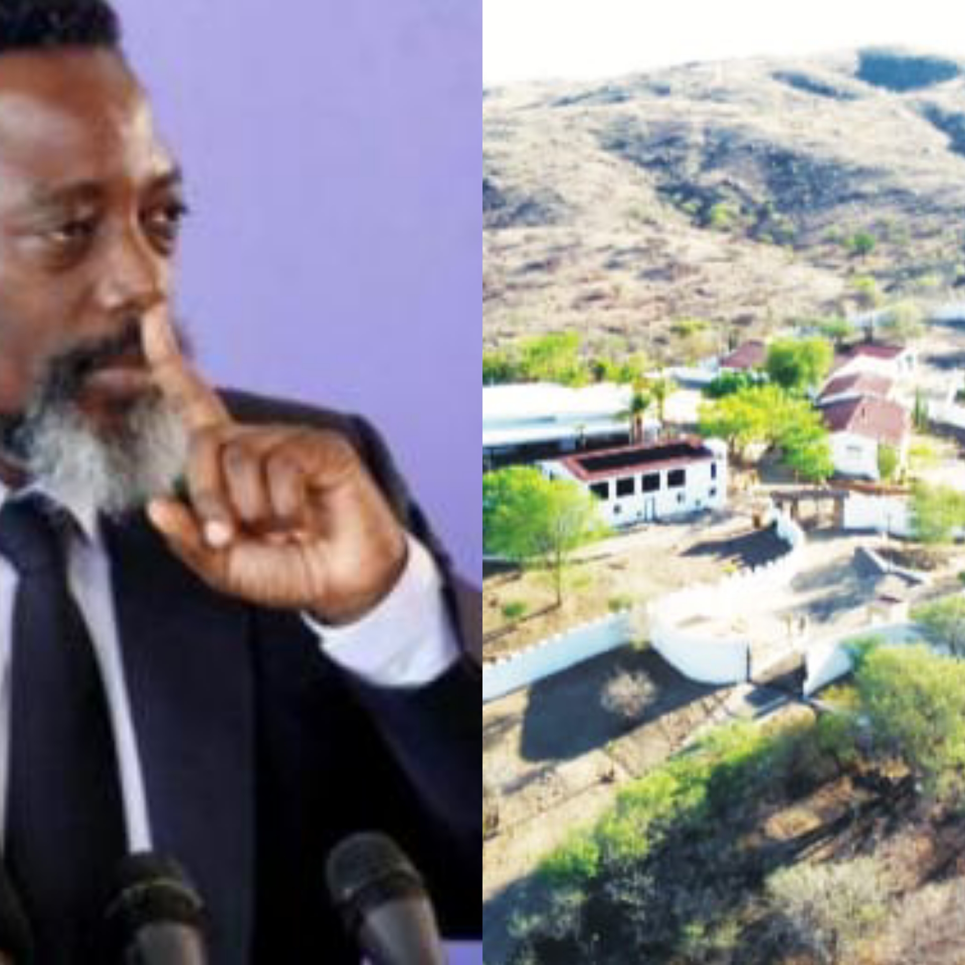Joseph Kabila « possèderait » une villa  luxueuse  de 36 hectares au sommet d’une colline à Brakwater en Namibie
