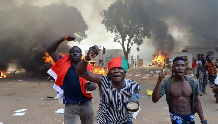 Burkina Faso pool Mali, mutinerie et tentative de coup d’état