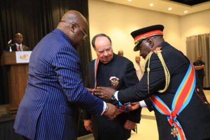 RDC : George Arthur Forrest élevé au rang de « Grand Cordon » dans l’ordre national des héros nationaux Kabila-Lumumba