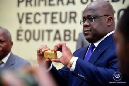 Mines : la RDC expédie 100 kilos d’or artisanal produits en 45 jours