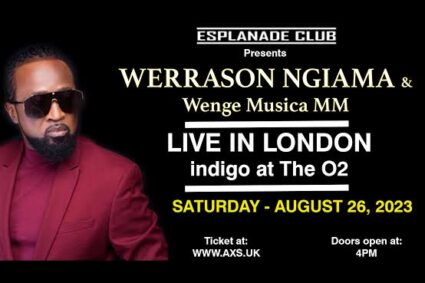 Londres : Annulation du concert de Werrason à Indigo at The O2