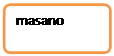 Organigramme : Alternative: masano
