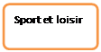 Organigramme : Alternative: Sport et loisir